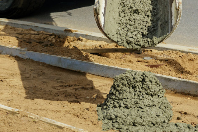 recycled concrete